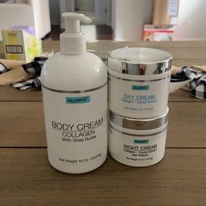 Cream set - day, night and body